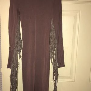 A tight fitted dress size small.